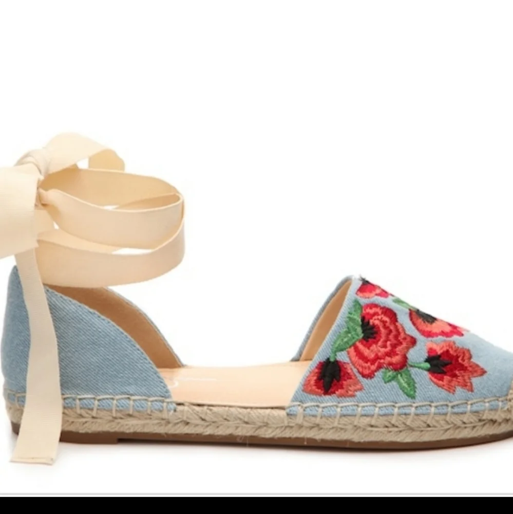 Jessica Simpson Fippo Espadrille Flats size 7